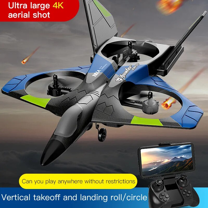 Rc Plane Hobby Zone - V27 Drone RC dengan kamera anak-anak,