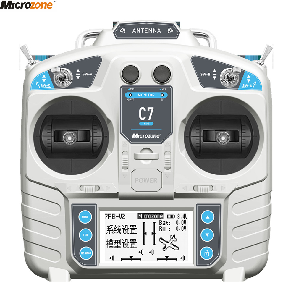 Rc Hobby Shops - MicroZone MC7 Pengendali C7 Pemancar MINI