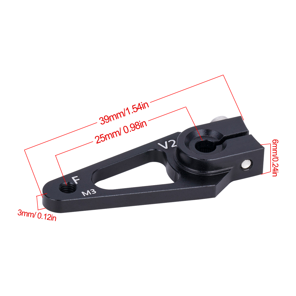 7075 Aluminium 25T Servo Horn  - Rc Hobby Shops ulasan dan harga