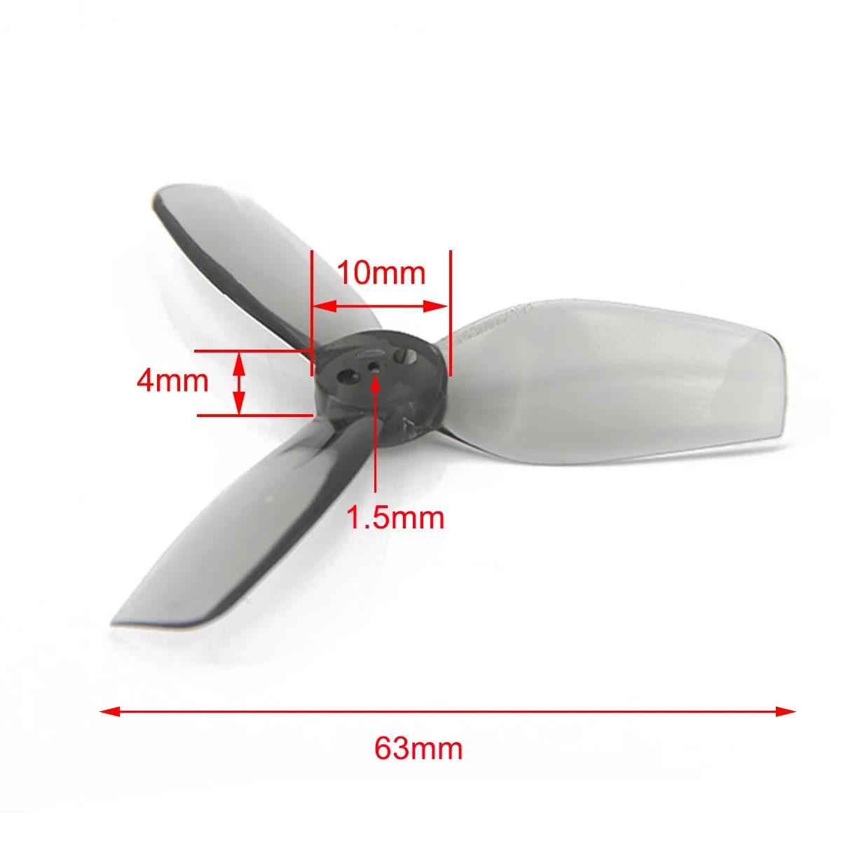 NEEBRC baling-baling PC 4/8 in - Rc Plane Hobby Zone ulasan dan harga