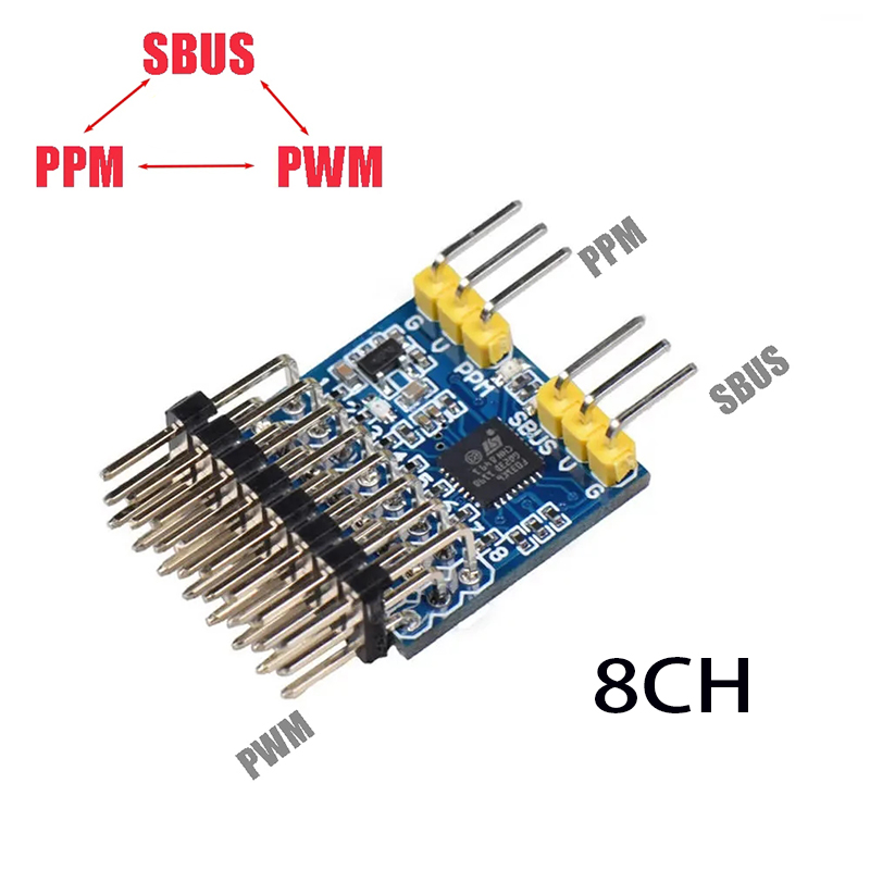 8CH PWM PPM SBUS Konverter Mod - Receiver Sbus 8Ch ulasan dan harga