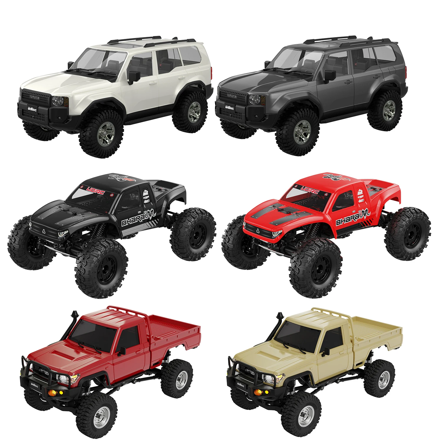 UDIRC 1/18 1/24 Skala Truk Pik - Rc Hobby Grade Truck ulasan dan harga